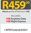 Acer V5 561+ MTN Fastlink E3531-On My MTNChoice 1GB
