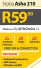 Nokia Asha 210-On My MTN Choice 25