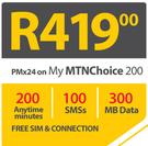 Sony Xperia V Smartphone-On My MTN Choice 200