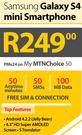 Samsung Galaxy S4 Mini Smartphone-On My MTN Choice 50