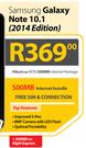 Samsung Galaxy Note 10.1(2014 Edition)-On MTN 500MB Internet Package