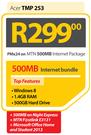 Acer TMP 253+MTN Fastlink E3131-On MTN 500MB Internet Package
