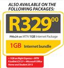 Acer TMP 253+MTN Fastlink E3131-On MTN 1GB Internet Package
