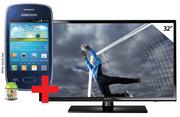 Samsung Galaxy Pocket Neo+Samsung 32" LED TV-On My MTN Choice 50