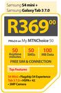 Samsung S4 Mini+Galaxy Tab 3 7.0-On My MTN Choice 50