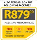 Samsung Galaxy Note 3+Galaxy Note 10.1 2014 Edition-On My MTN Choice 200