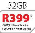 Apple iPad Mini With Retina, WiFi And 3G 32GB-On 500MB Internet Package