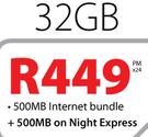 Apple iPad Air With WiFi And 3G 32GB-On 500MB Internet Package