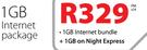 Apple iPad Mini With Retina, WiFi And 3G 16GB-On 1GB Internet Package