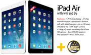 Apple iPad Air With WiFi And 3G 64GB-On 2GB Internet Package