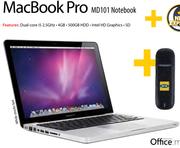 Apple Macbook Pro MD101 Notebook-On 1GB Internet Package