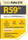 Nokia Asha 210-On My MTN Choice 25