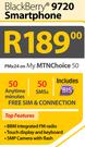Blackberry 9720 Smartphone-On My MTNChoice 50