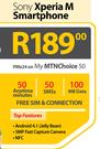 Sony Xperia M Smartphone-On My MTN Choice 50