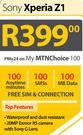 Sony Xperia Z1-On My MTNChoice 100