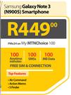 Samsung Galaxy Note 3(N9005) Smartphone-On My MTN Choice 100