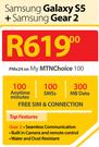 Samsung Galaxy S5+ Smart Gear 2-On My MTNChoice 100