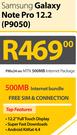 Samsung Galaxy Note Pro 12.2 P9050-On MTN 500MB Internet Package