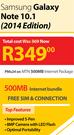Samsung Galaxy Note 10.1 2014 Edition-On MTN 500MB Internet Package