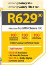 Samsung Galaxy S4+Samsung Galaxy Tab 3 10.1-On My MTN Choice 100