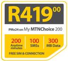 Samsung Galaxy Pocket Neo+Samsung 32" LED TV-On My MTN Choice 200