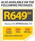 Samsung Galaxy Note 4 Smartphone LTE-On My MTN Choice 200