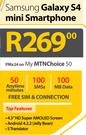 Samsung Galaxy S4 Mini Smartphone-On My MTNChoice 50