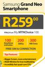 Samsung Grand Neo Smartphone-On My MTNChoice 100