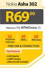 Nokia Asha 302-On My MTNChoice 25