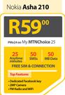 Nokia Asha 210-On My MTNChoice 25