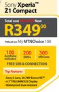 Sony Xperia Z1 Compact-On My MTN Choice 100