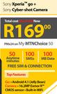 Sony Xperia Go+ Cyber-Shot Camera-On My MTNChoice 50