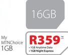 Apple iPad Air With WiFi And 3G 16GB-On My MTNChoice 1GB