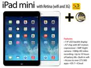 Apple iPad Mini With Retina WiFi And 3G 16GB-On My MTNChoice 1GB