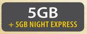 Sharelink B593 LTE-5GB Night Express