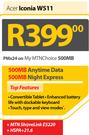 Acer Iconia W511+MTN ShareLink E5220-On My MTNChoice 500MB