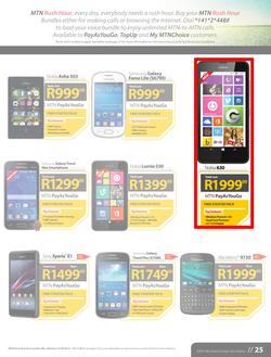 MTN : Y'ello Deals (1 Oct - 31 Oct 2014), page 25