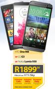 HTC One M8 Or LG G3 Or Nokia Lumia 930-On MTN Sky