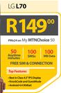 LG L70-On My MTN Choice 50