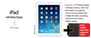 iPad with Retina Display 16GB-On My MTNChoice 3GB
