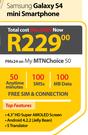 Samsung Galaxy S4 Mini Smartphone-On My MTNChoice 50