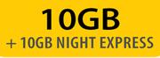 Fastlink E392 Or L100V-On 10GB Night Express