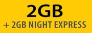 Fastlink E392 Or L100V-On 2GB Night Express