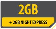 Samsung Galaxy Tab 4 7.0-On 2GB Night Express