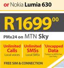 Nokia Lumia 630-On MTN Sky