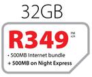 iPad Mini With Retina, Wifi And 3G 32GB-500MB Internet Package
