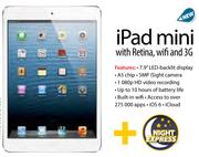 iPad Mini With Retina, Wifi And 3G 32GB-2GB Internet Package