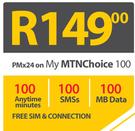 Nokia Asha 306 Smartphone-On MTN Choice 100
