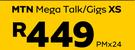 CAT S42 H+ LTE/HD Voice-On MTN Mega Talk/Gigs XS