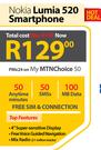 Nokia Lumia 520 Smartphone-On My MTN Choice 50